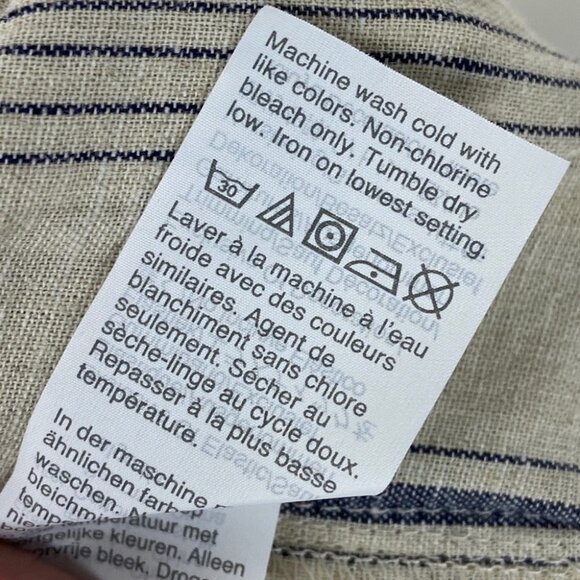 NWT Madewell Smocked Linen Jumpsuit Pockets 2020 New With Tags Size Small Boho S - Picture 10 of 16